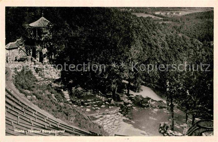 Thale Harz Harzer Bergtheater Freilichtbuehne