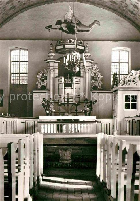 Kloster Hiddensee Innenansicht Inselkirche