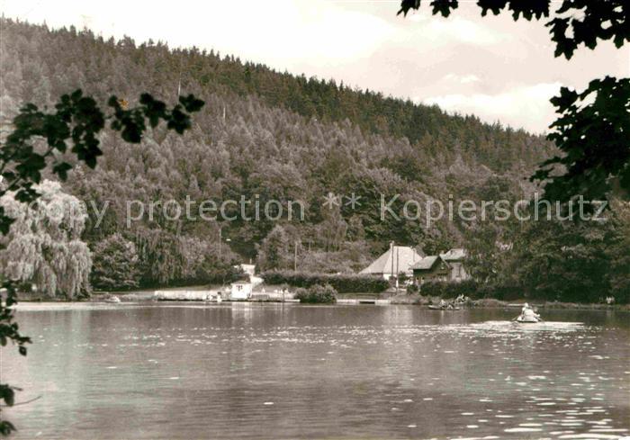 Georgenthal Gotha Gondelteich Thueringer Wald