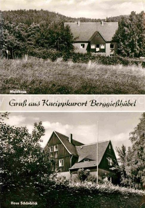 Berggiesshuebel Waldhaus Haus Schoenblick Kneippkurort