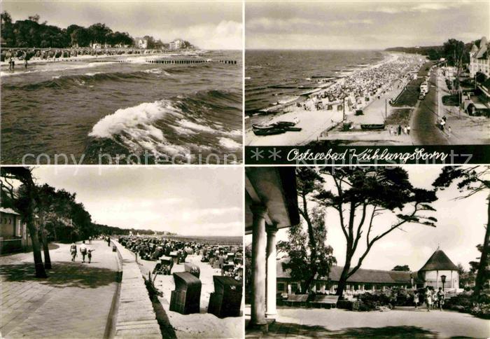 Kuehlungsborn Ostseebad Strand Promenade Restaurant
