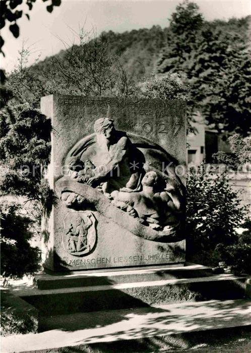 Berggiesshuebel Hochwasser Denkmal Kneippkurort