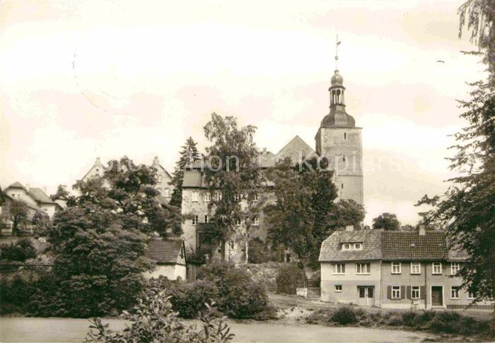 Auma-Weidatal Ortsansicht mit Kirche