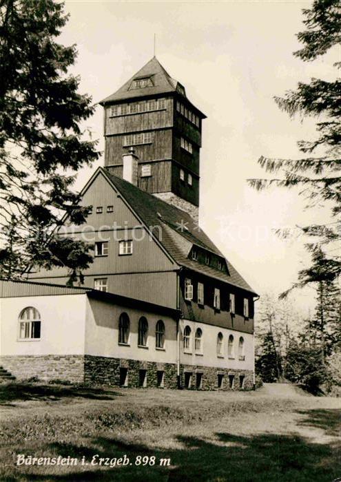 Baerenstein Annaberg-Buchholz Berggasthaus Aussichtsturm