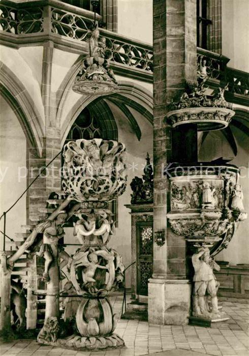 Freiberg Sachsen Dom Tulpenkanzel Meister Hans Witten um 1520 Bergmannkanzel 163