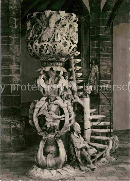 Freiberg Sachsen Dom Tulpenkanzel Meister Hans Witten um 1520