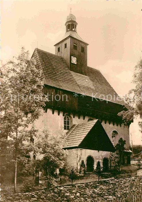 Grossrueckerswalde Wehrkirche Handabzug