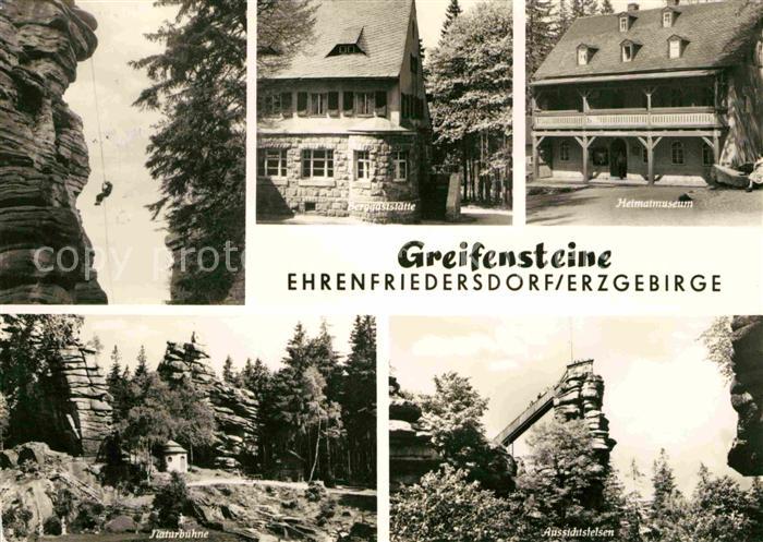 Greifensteine Erzgebirge Greifensteine Berggaststaette Heimatmuseum Naturbuehne