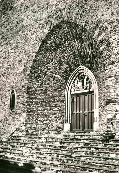 Annaberg-Buchholz Erzgebirge St Annenkirche Hauptportal