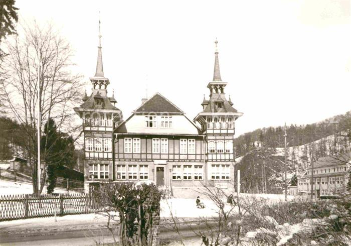 Alexisbad Harz Reichsbahn Erholungsheim Selketal