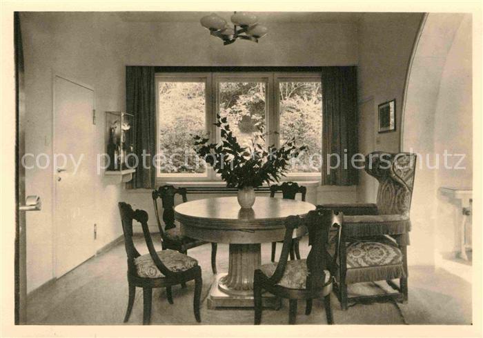 Kloster Hiddensee Gerthart Hauptmann Gedaechtnisstaette Abendzimmer