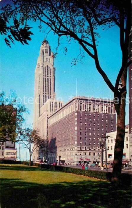 Columbus Ohio Deshler Hilton and LeVeque Lincoln Tower