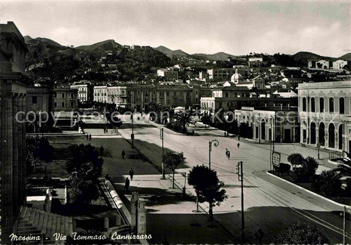 Messina Via Tomaso Cannizzaro