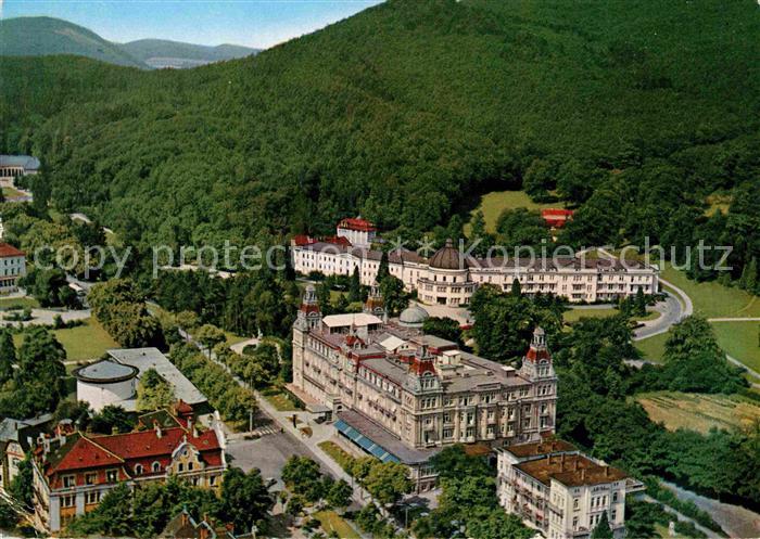 Bad Wildungen Kuranlagen Fliegeraufnahme