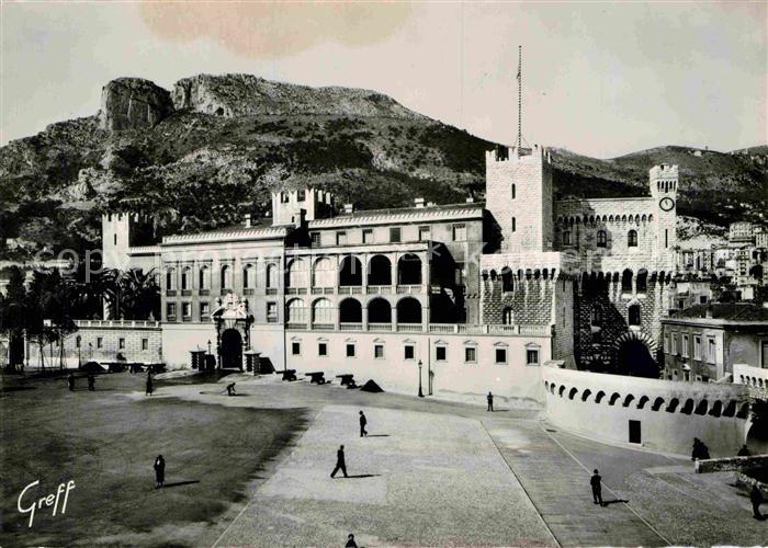 Monte-Carlo Le Palais du Prince et la Tete de Chien