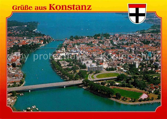 Konstanz Bodensee Fliegeraufnahme