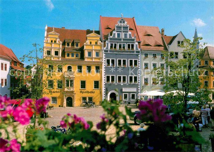 Meissen Elbe Sachsen Marktplatz