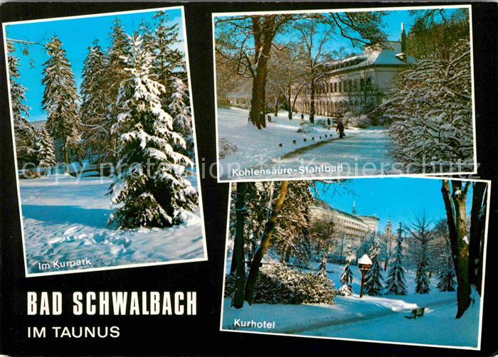 Bad Schwalbach Kurpark Kohlensaeure Stahlbad Kurhotel