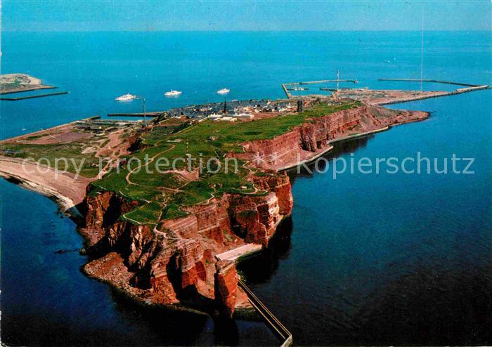 HELGOLAND Insel Schleswig-Holstein Fliegeraufnahme