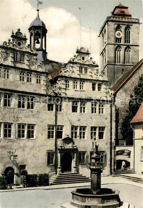 Bad Hersfeld Rathaus und Stadtkirche