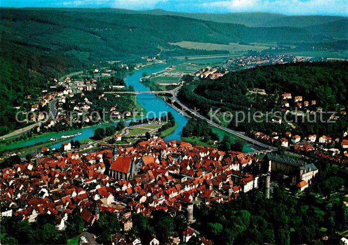 Hann. Muenden Fliegeraufnahme