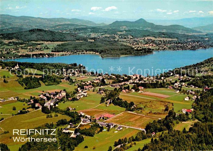 Reifnitz Woerthersee Fliegeraufnahme