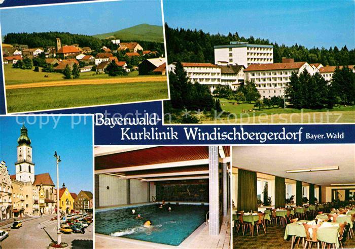 Windischbergerdorf Bayerwald Kurklinik Hallenbad Speisesaal
