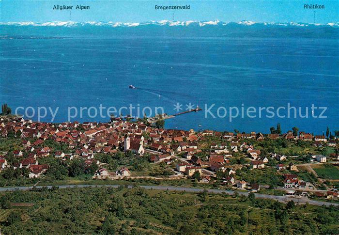 Immenstaad Bodensee Fliegeraufnahme