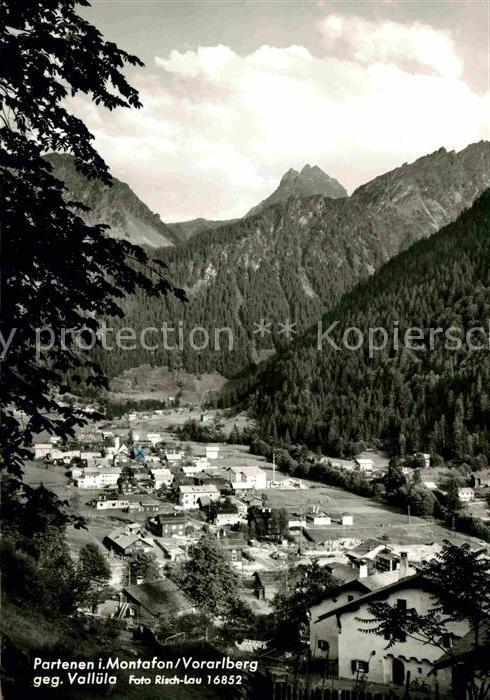 Partenen Vorarlberg mit Valluela