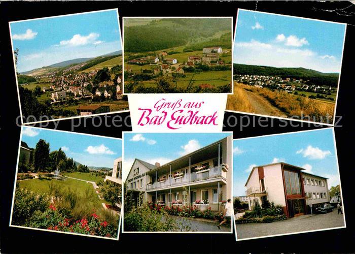 Bad Endbach Panorama Teilansichten