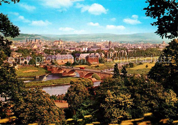 TRIER  CITY Panorama Moselbruecke
