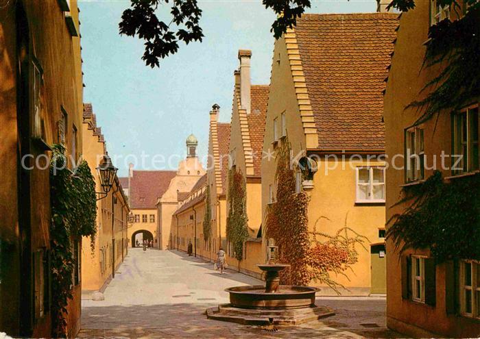 Augsburg Partie in der Fuggerei