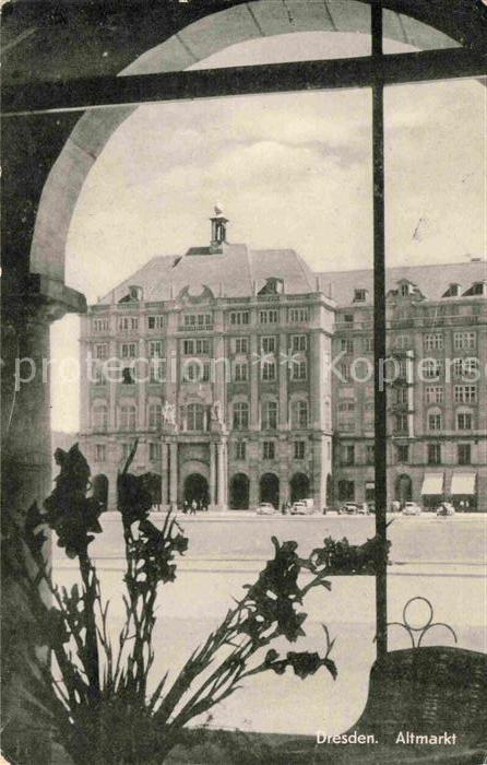 DRESDEN Elbe Altmarkt