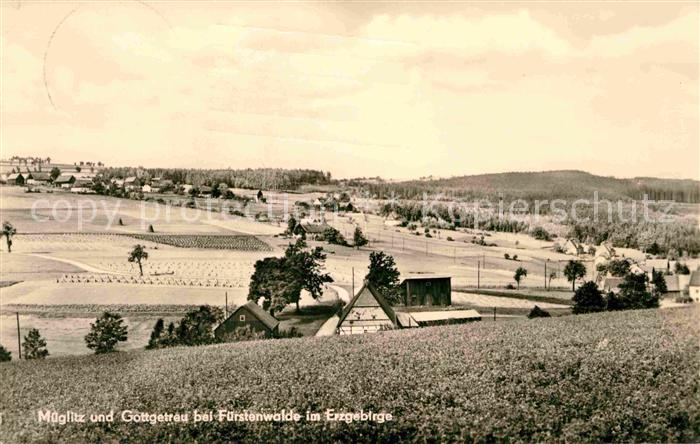 Mueglitz Fuerstenwalde Blick auf Gottgetreu