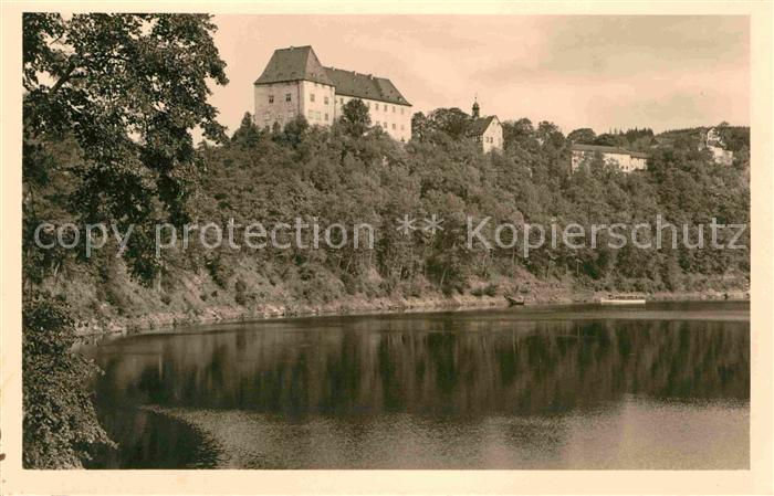 Burgk Freital Blick zur Burg