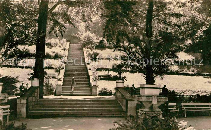 Bad Suderode Kurpark Kurterrasse