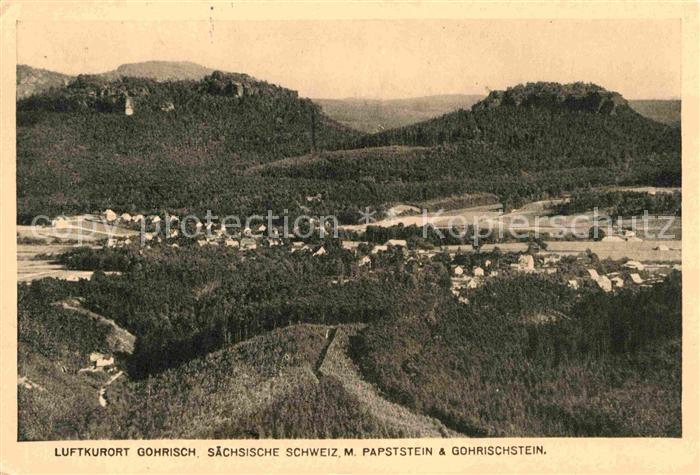 Gohrisch Papststein Gohrischstein