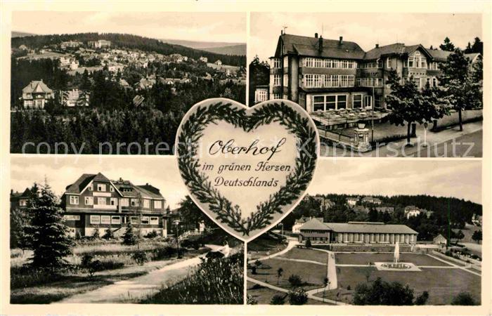 Oberhof Thueringen Stadtansichten