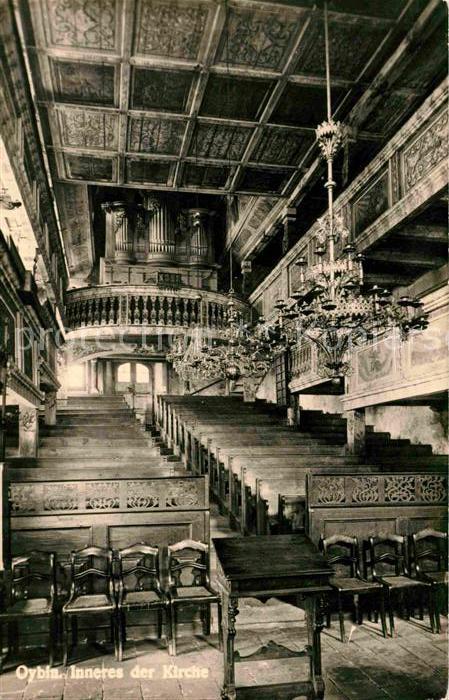 Oybin Sachsen Kircheninneres