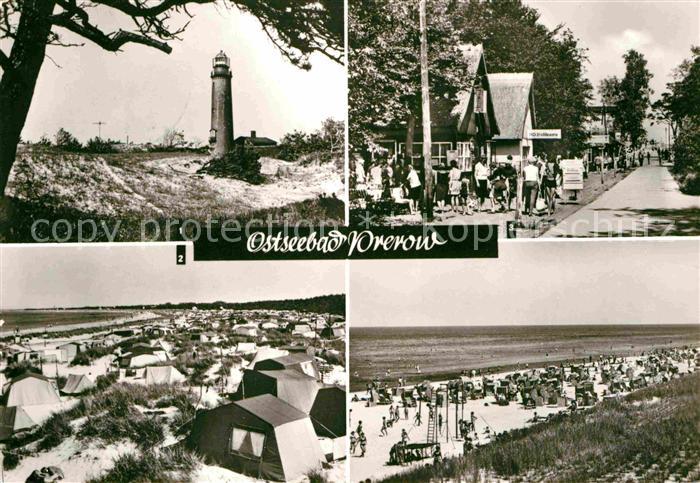 Prerow Ostseebad Leuchtturm Zeltplatz Weg zum Strand