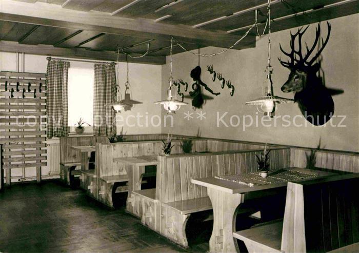 Radeberg Sachsen Gaststaette Huettermuehle Jaegerzimmer