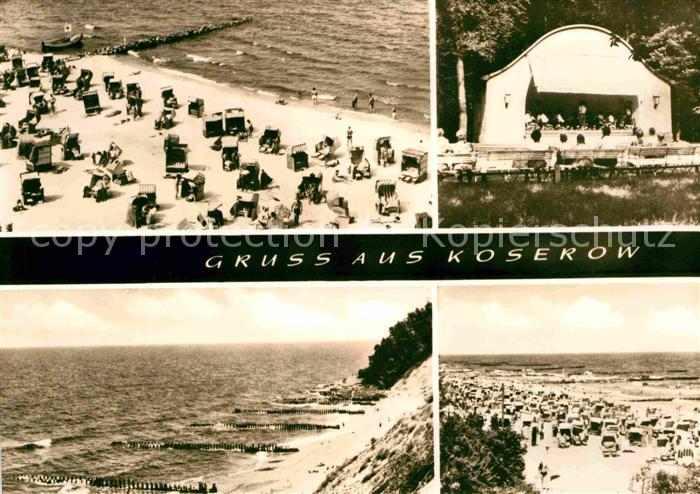 Koserow Ostseebad Usedom Strand Pavillon