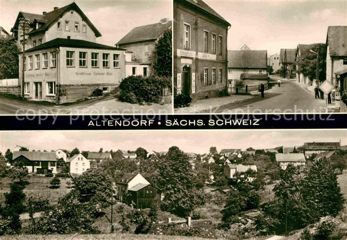 Altendorf Bad Schandau Stadtansichten