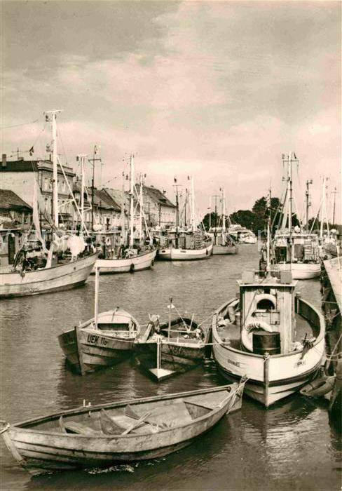 Ueckermuende Mecklenburg Vorpommern Hafen