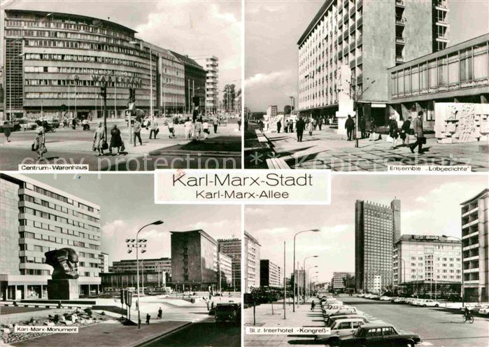 Karl-Marx-Stadt Karl-Marx-Allee Interhotel