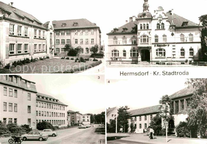 Hermsdorf Thueringen Friedensschule Rathaus Ratskeller
