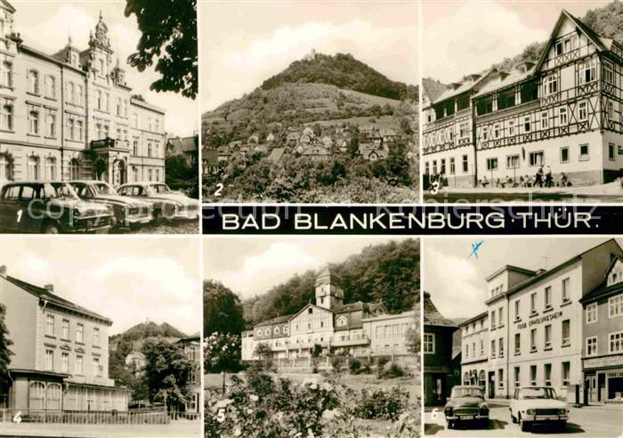 Bad Blankenburg Erholungsheim Magnus Poser Burgruine Greifenstein