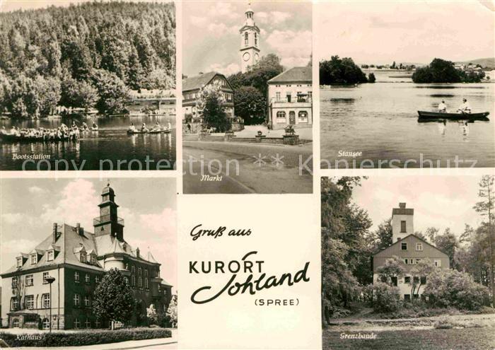Sohland Spree Markt Stausee Rathaus Grenzbaude