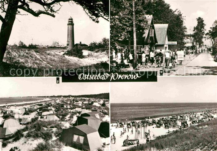Prerow Ostseebad Strand Leuchtturm Zeltplatz