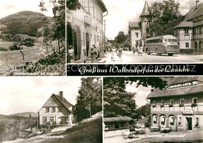 Waltersdorf Zittau Gaststaette Grenzbaude Hubertusbaude
